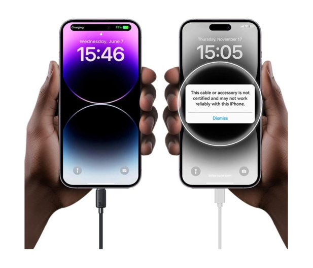 USAMS Kabel KY Series US-SJ692 30W USB-C/Lightning 1m biały - 1569038 - zdjęcie 4